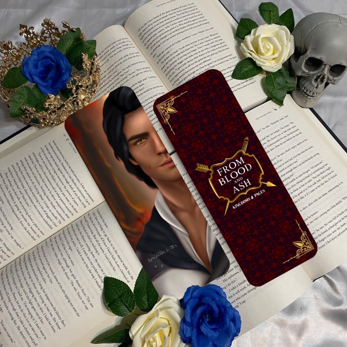 Marcapágina “Casteel Da’Neer” de From Blood and Ash