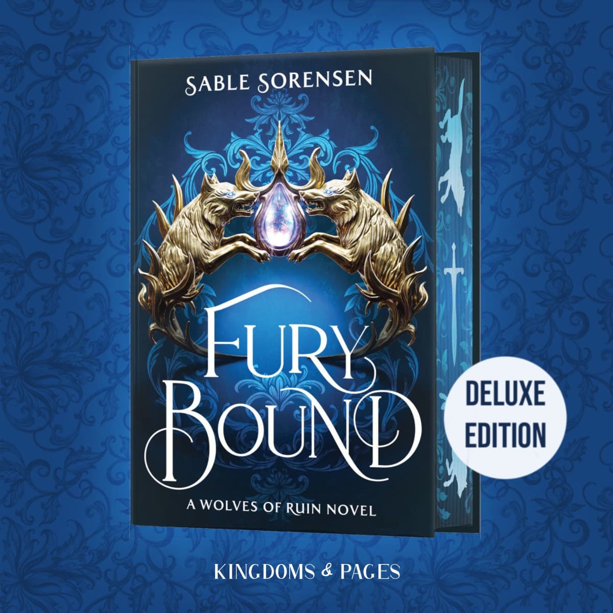 Portada de Fury Bound (Deluxe Limited Edition) - Sable Sorensen (tapa dura)