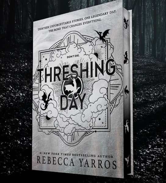 Portada de Threshing Day (Deluxe Limited Edition) - Rebecca Yarros (tapa dura)